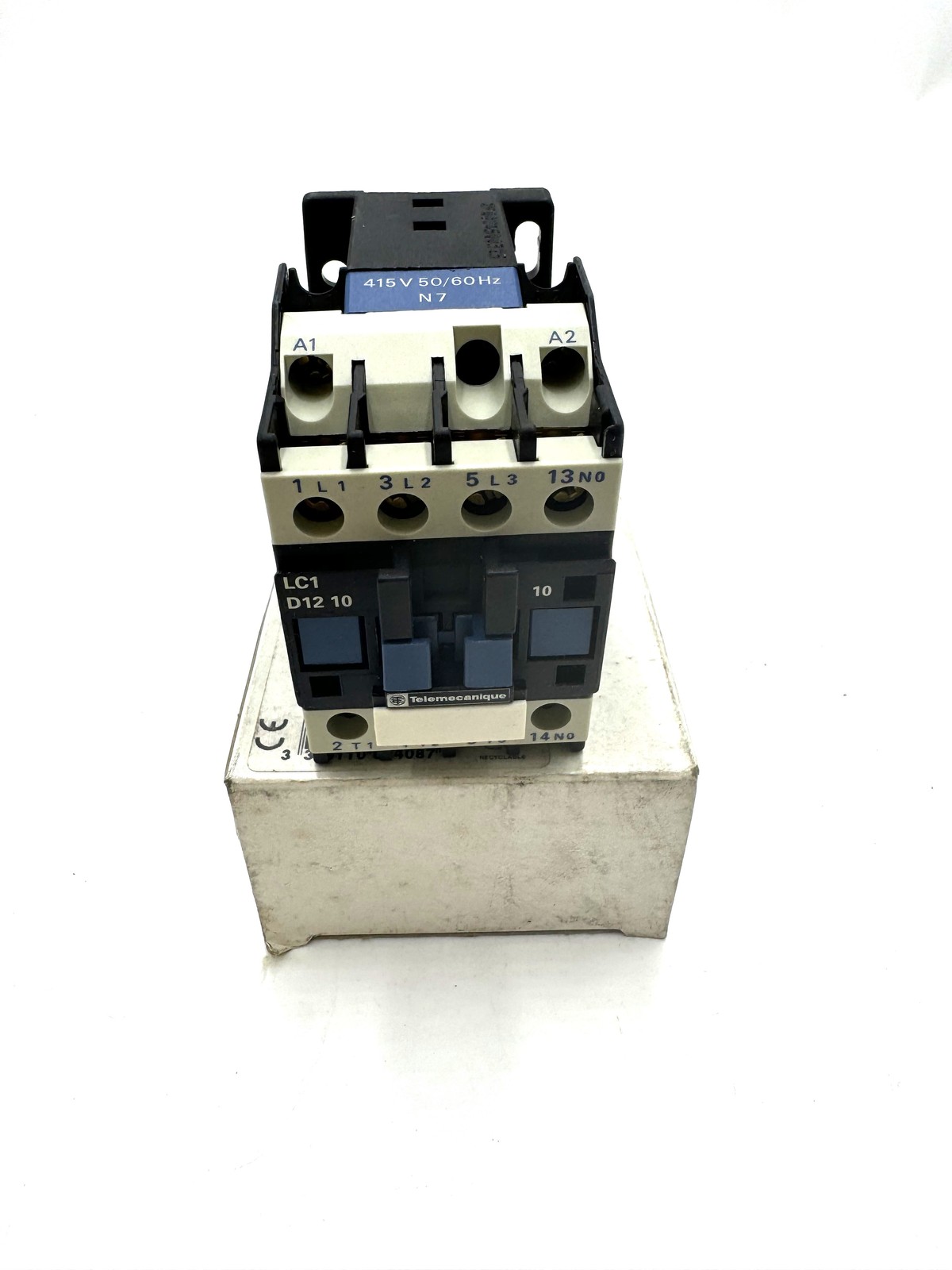 Contactor LC1D1210N7 Telemecanique 5.5kW 415VAC 50/60Hz 1NO