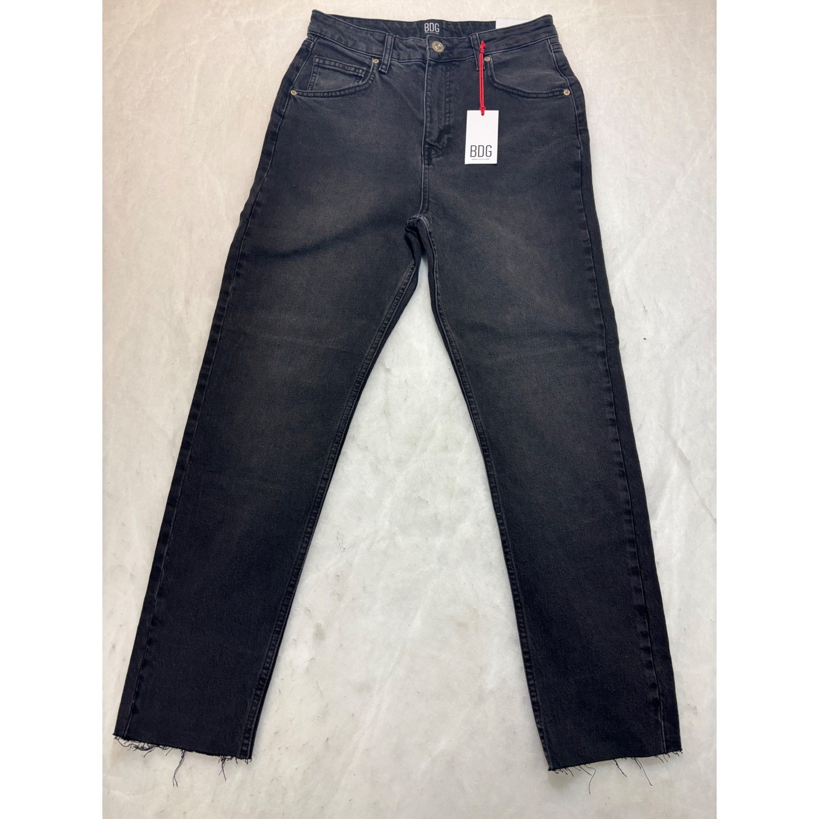 Black Raw Hem 30/32
