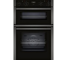 Neff U1ACE2AG3B N50 Built-in CircoTherm Double Oven in Graphite 47811