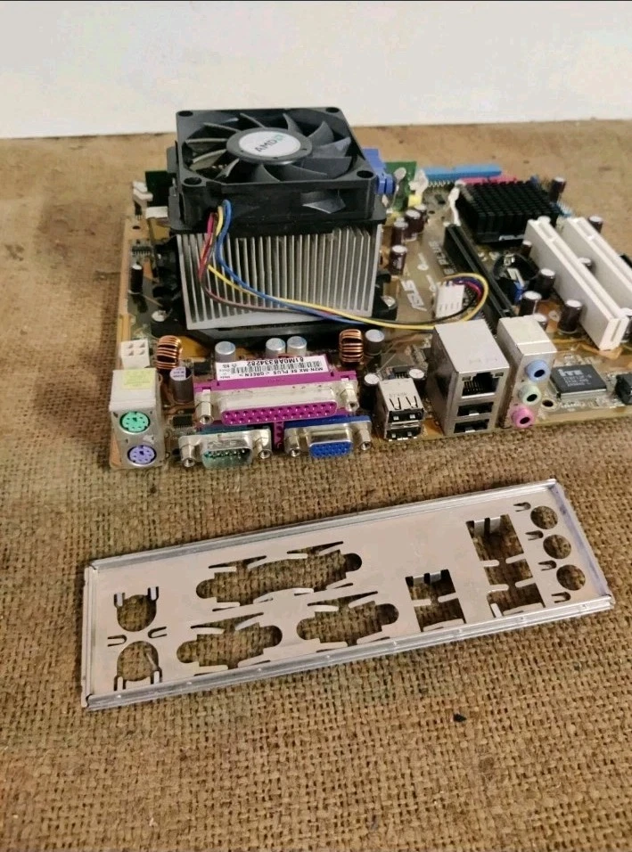 Asus M2N-MX SE PLUS + CPU Amd Athlon 64 X2 + RAM DDR2 motherboard Socket AM2✅ - Immagine 2 di 4