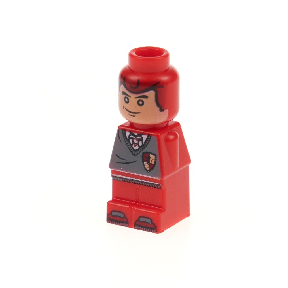 1X Lego Micro Figure Harry Potter Hogwarts Gryffindor Red Figure 85863PB039