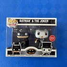 Funko POP! Batman and The Joker 2 Pack GameStop Exclusive Brand New In Stock