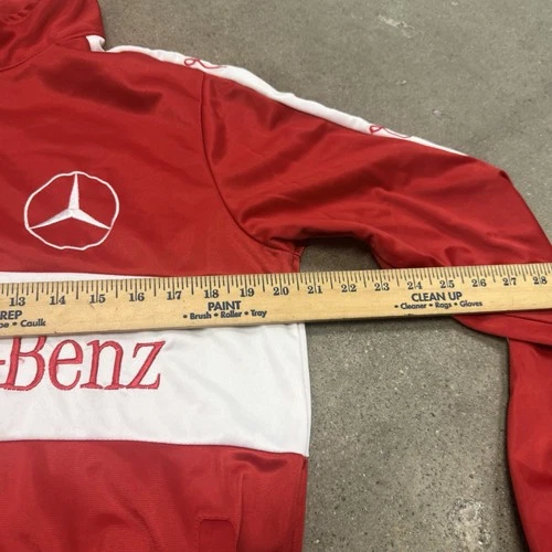 Mercedes Benz- AMG Mens Jacket Adult Medium Red Full Zip -Club Foreign image 6