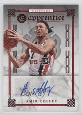 2019 Panini Chronicles Apprentice Signatures Red Amir Coffey #AP-ACO Auto 0b4t