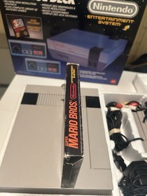 Rare Nintendo NES Control Deck Home Console Mario Bros Bundle Nintendo Box