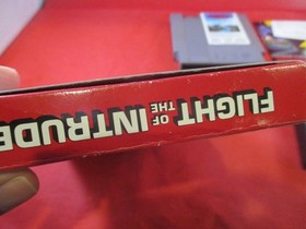 Flight of the Intruder (Nintendo NES) COMPLETE w/ Box manual game WORKS!