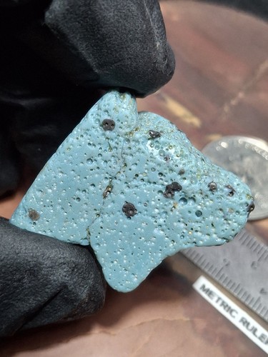 Leland Blauer Schlacke Stein Glas Michigan Edelstein 💎 Leelanu Eisen Ruder Historische Relikte  - Bild 1 von 5