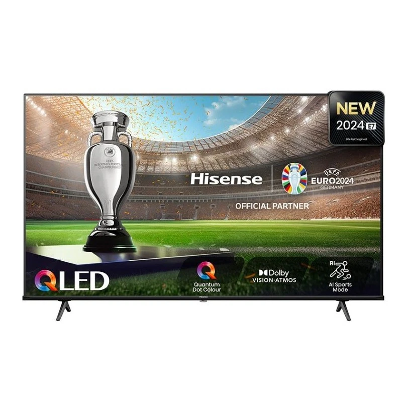 Fernseher Hisense 43E77NQ QLED 43" 4K Ultra HD mit Smart-TV und WLAN - Bild 1 von 1