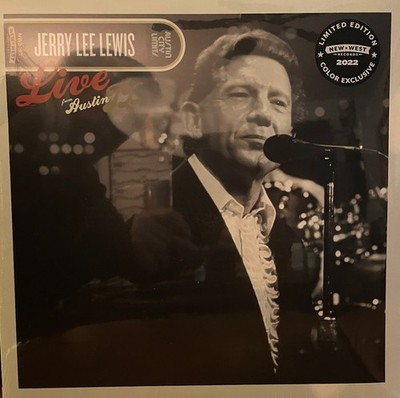 Jerry Lee Lewis - Live From Austin TX - ROCK *NEW/COLOR*