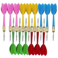 15pcs Tip Dart Colorful Dart Soft Tip Darts, Bar Dart, Plastic Tip Darts Set Ste