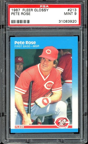 1987 Pete Rose #213