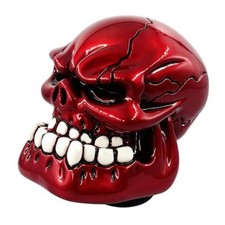 Shift Knobs Skull Gear Stick Shifter Knob With Big Tooth Shifting Lever Red Shift Knobs Skull Gear Stick Shifter Knob With Big Tooth Shifting Lever Red