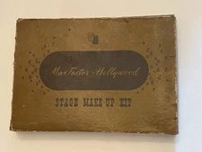MAX FACTOR HOLLYWOOD stage makeup kit WITH BOX vintage collectible