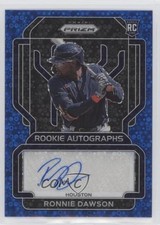 2022 Panini Prizm Rookie Blue Donut Circle 14/50 Ronnie Dawson #RA-DN Auto 10k8