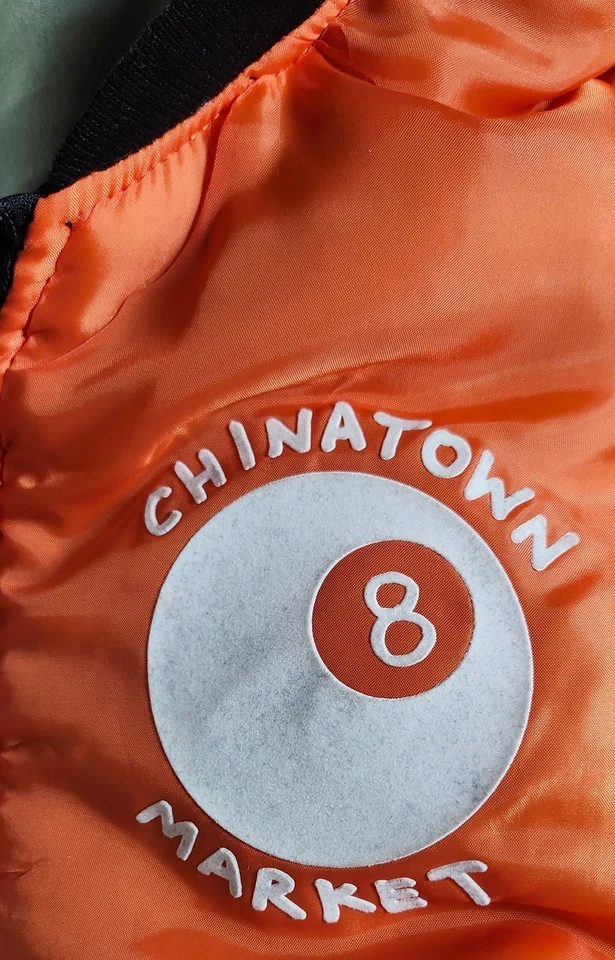 Maximos USA Men's Stylish Reversible Bomber Jacket Size Extra Small - Image 4 of 4