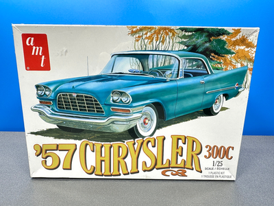 #ad AMT #x27;57 1957 CHRYSLER 300C PLASTIC MODEL CAR KIT 1:25 SCALE 57 AMT1100M 12 NEW $29.99