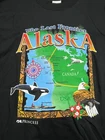 Alaska The Last Frontier Princess Cruises 男式黑色短袖 T 恤