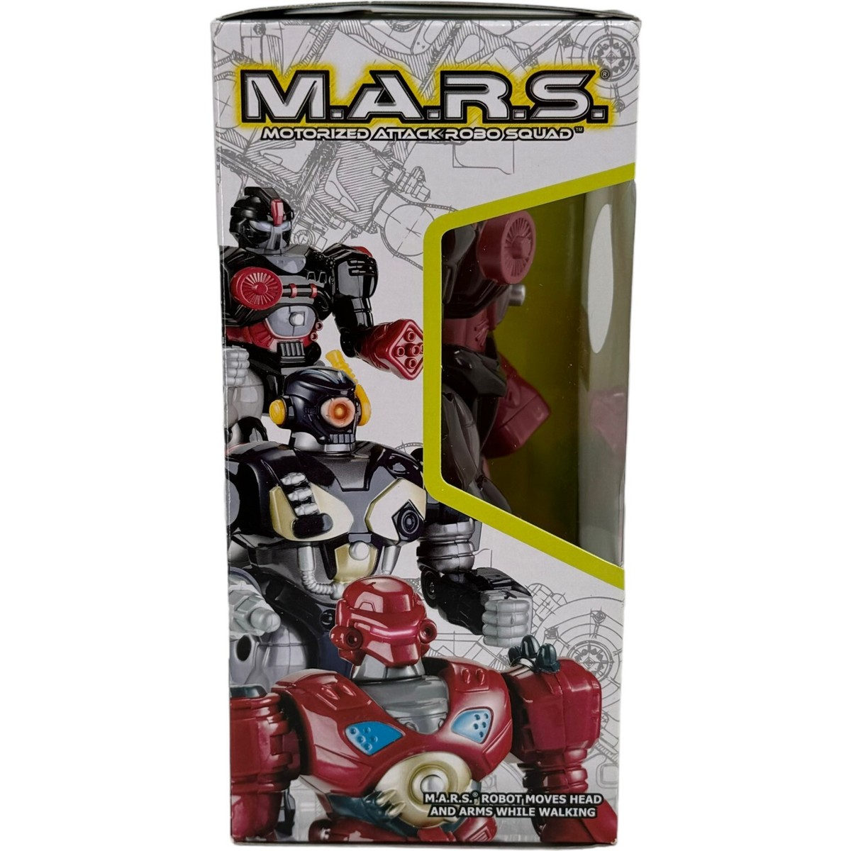Hap-P-Kid Cybotronix M.A.R.S. Motorized Attack Robo Squad Hap-P-Kid Cybotronix M.A.R.S. Motorized Attack Robo Squad