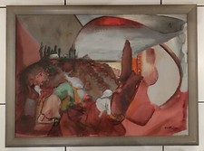 Rosalia Levinsky Flichman(1908/1992),Argentine, huile sur toile