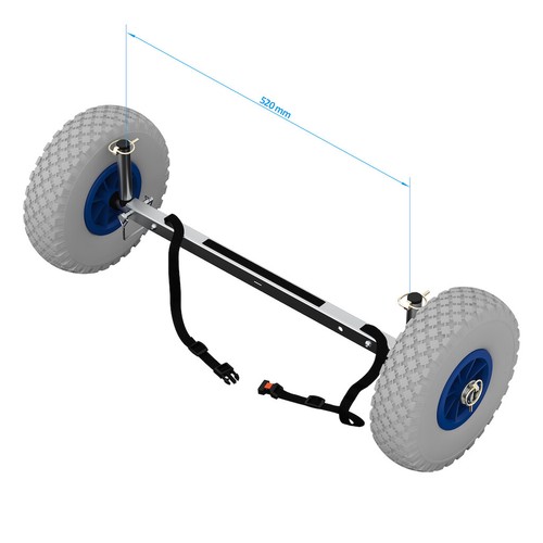 Edelstahl SUP-Räder Stand Up Paddle Board Wheels Transport-Wagen SUPROD UP260 - Bild 8 von 25