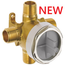 Delta Multichoice 3-and6-Setting Diverter Rough Brass- R11000 - BRAND NEW