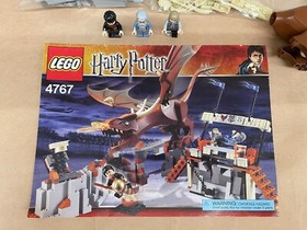 LEGO Harry Potter 4767 Harry and the Hungarian Horntail 3 Minifigures 265 Pieces