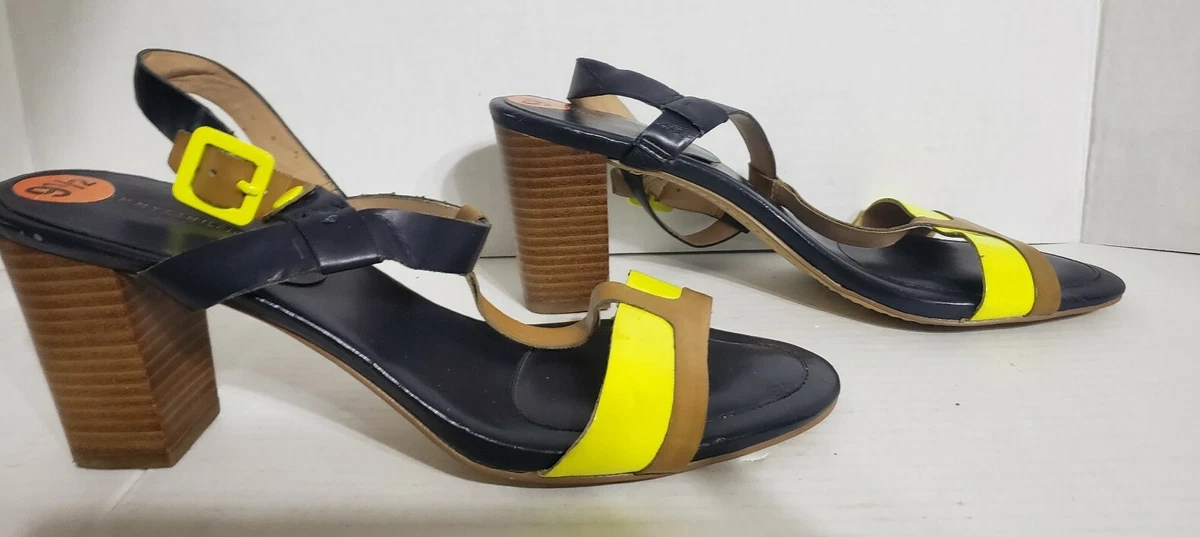 Tommy hilfiger top block heels
