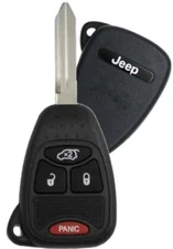 Remote Head Key For Jeep  OHT692427AA 4 Button Premium Quality USA Seller