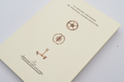 JAEGER LECOULTRE ANLEITUNG MANUAL HANDAUFZUG