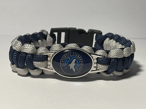 Minnesota Timberwolves  NBA Paracord Bracelet NEW