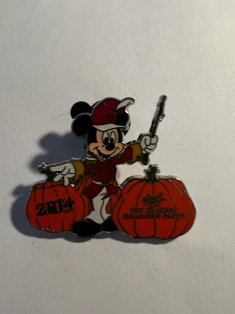 WDW MNSSHP 2014 Mystery Collection Mickey Only Pumpkin Disney Pin  (A6)