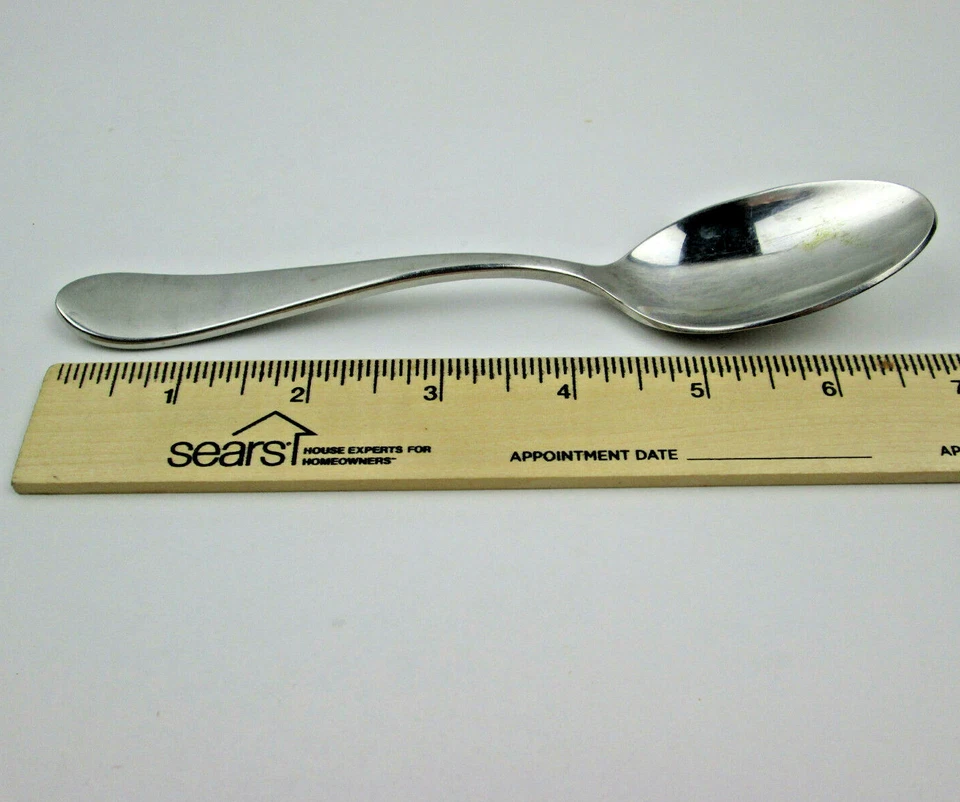 Cucharadita Alto de acero inoxidable de 7" por Gourment Settings cubiertos GS SEMINUEVA  Foto 3 de 3