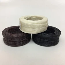 Waxed Irish Linen Necklace/Knotting Cord 4-ply/1mm, 3 Spool Bundle, 10yd Each