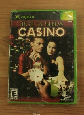 High Rollers Casino (Microsoft Xbox, 2004) Brand New Bulk Seal