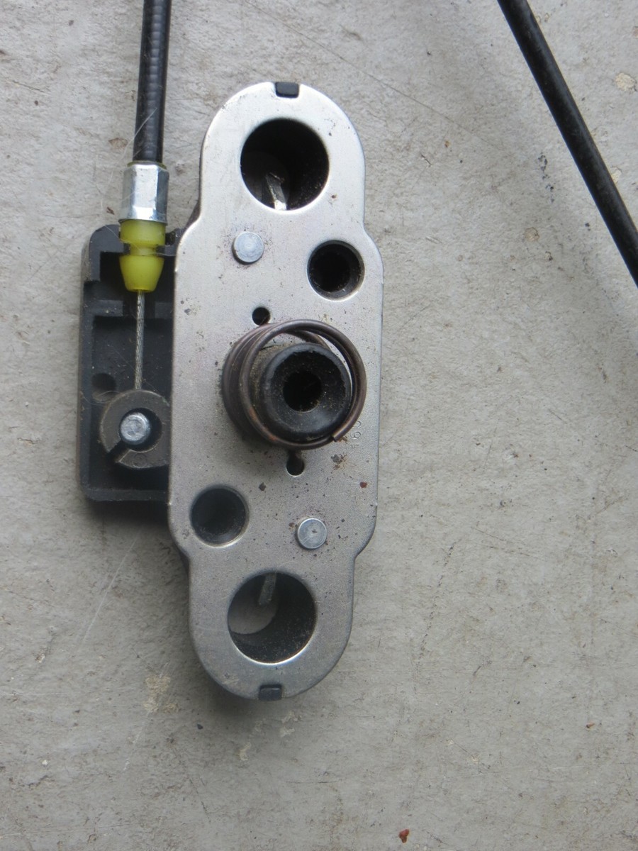 2006-2011 Kawasaki ZX11 seat lock assembly with cables and