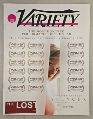 VARIETY MAGAZINE JANUARY 21, 2022 EXTRA ED KRISTEN STEWART SPENCER LOST DAUGHTER