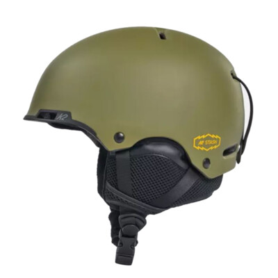 K2 Stash Snowboard/Ski/Bike Helm - Olive Drab