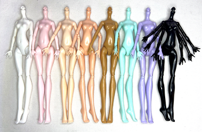 Monster DOLL BODY Lot Replacement 8 Pack For OOAK Or Repair