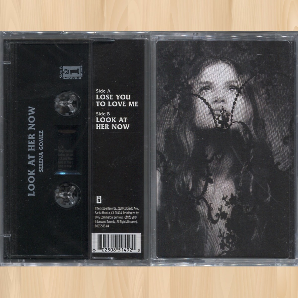 SELENA GOMEZ Lose You to Love Me / Look At Her Now UO CASSETTE
