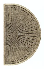 M+A Matting 2246 Waterhog Eco Grand PET Polyester Fiber Half Oval Entrance