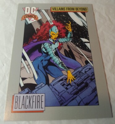 1991 DC Comics Trading Card #127 BLACKFIRE NM-Mint 