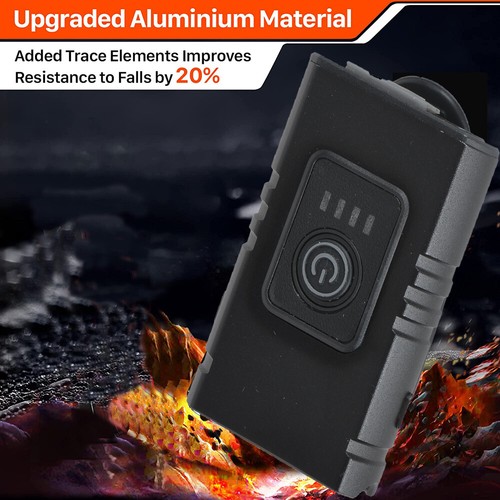 Faro LED recargable USB para bicicleta luz delantera trasera ciclismo - Imagen 5 de 19