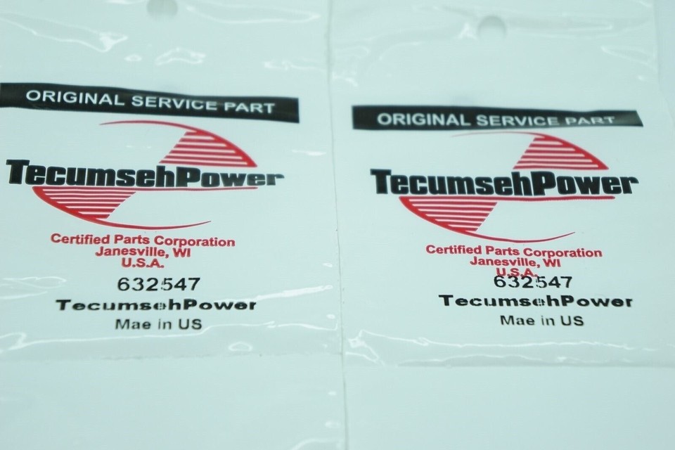 GENUINE OEM TECUMSEH PART 632547 ORINGS (QTY. 2) MAIN NOZZLE EMULSION TUBE eBay