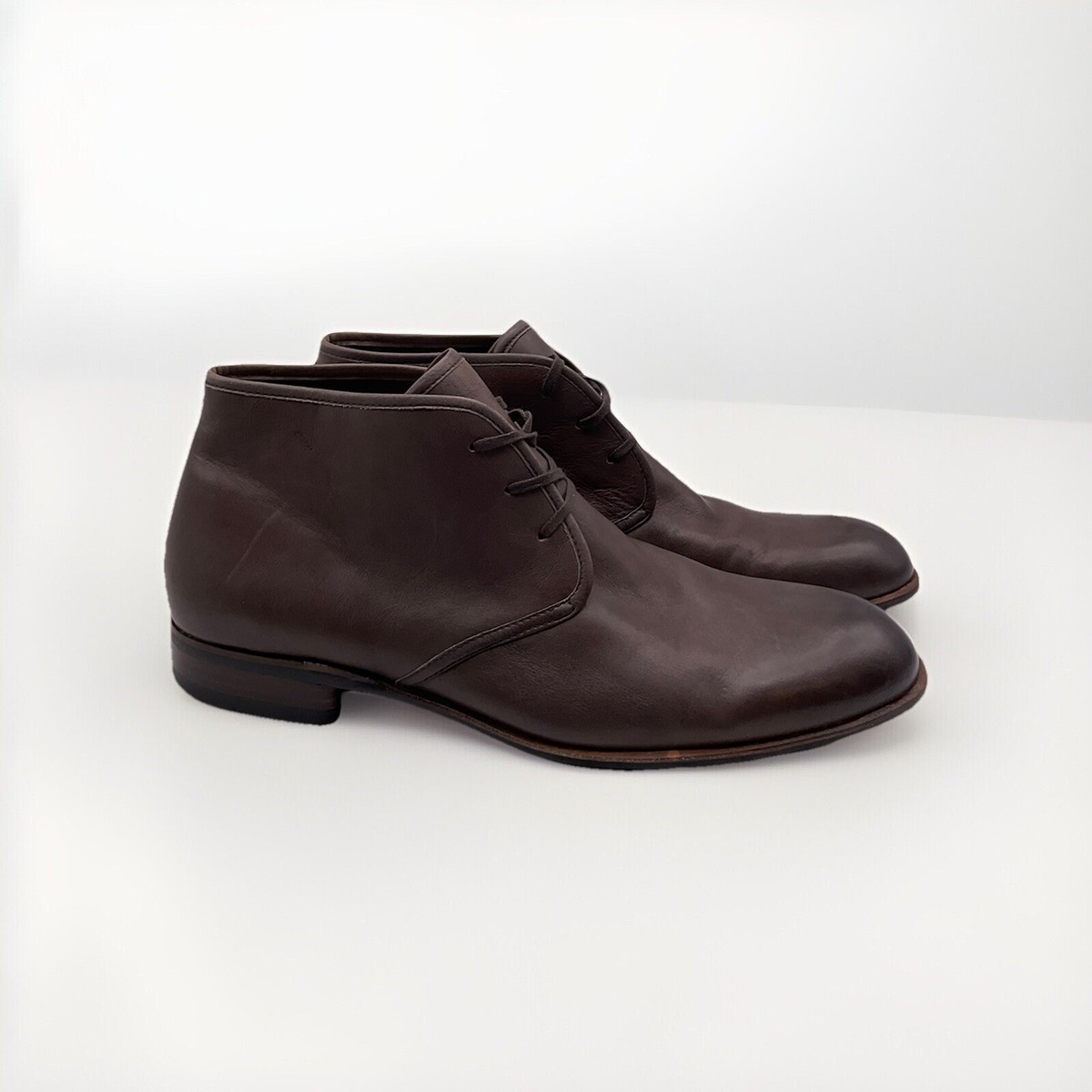 John Varvatos Star USA Men’s Dark Brown Leather Chukka Boots Size 8.5M JOHN VARVATOS STAR U.S.A Chukka boots | Mercari main image 2