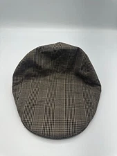 Evan Williams Bourbon Logo Beige Newsboy Cap One  Size