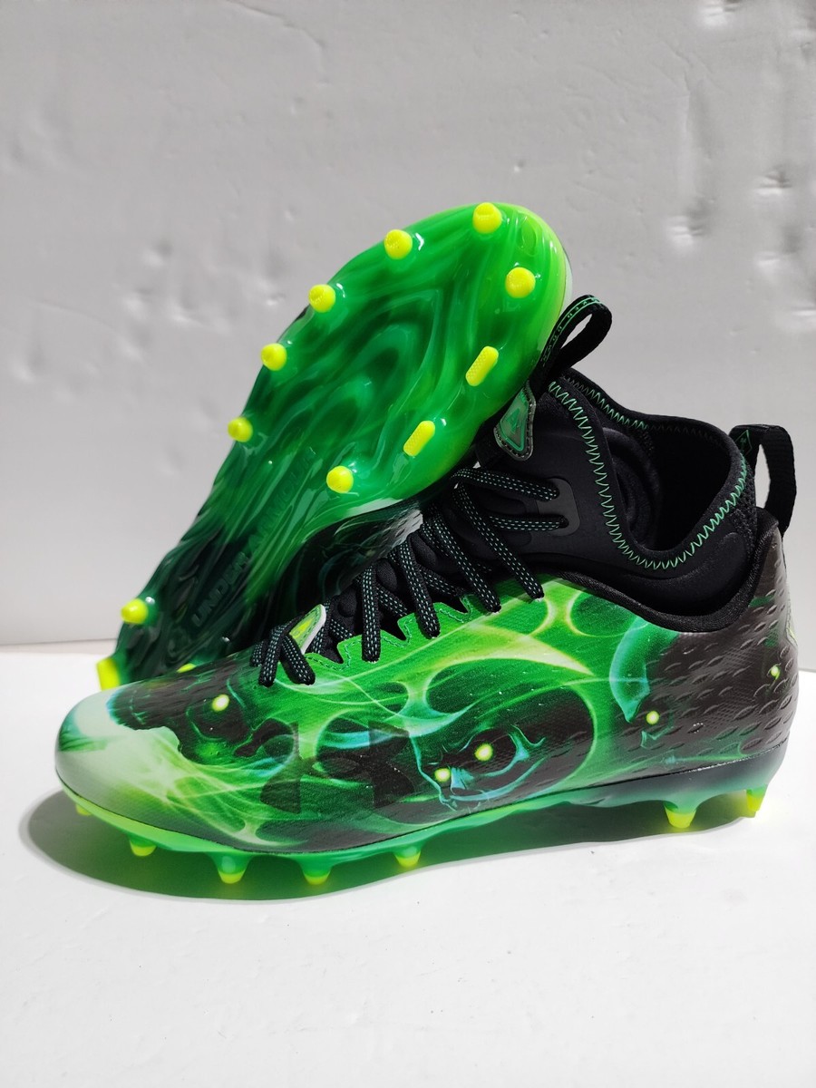 UA Spotlight Green アンダーアーマー アメフト スポットライト