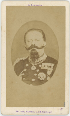CDV 1877. Le Roi D Italia Victor-Emmanuel II Von Liebert IN Paris