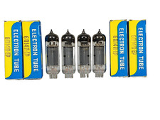 QUAD (0 -2 % tol.) 6P14P-ER/EL84/7189/ GOLD GRID TUBES OTK/RHOMBUS. NOS/NIB