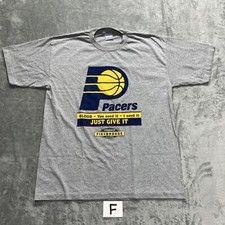 Vintage Indiana Pacers Single Stitch All Sport Tag Size XL Made In USA