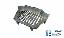 18" Classic Fire Grate Open Fireplace 4 Legs Free Standing Cast Iron Heavy Duty